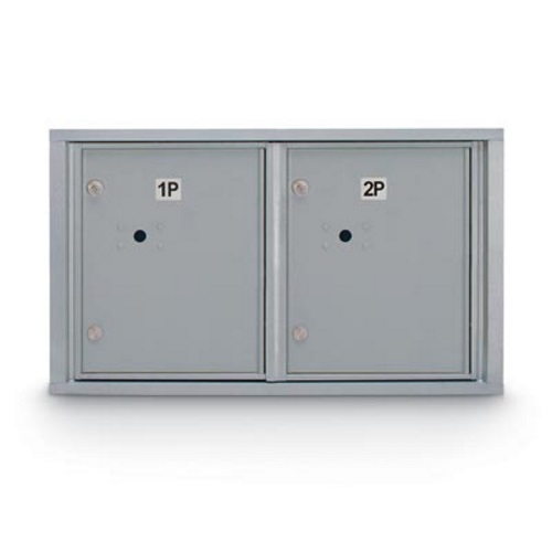 View Standard 4C Mailbox with (2 Horizontal) Parcel Lockers